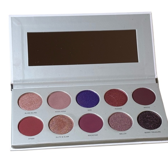 Jaclyn Hill Bling Boss Eyeshadow Palette, Morphe X, 10 Shades, Matte, Shimmer - Picture 1 of 9